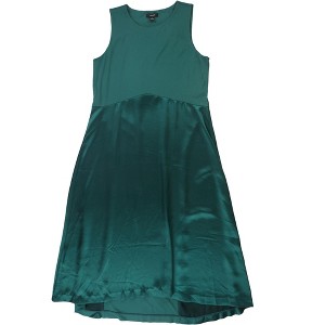 Alfani Womens Mixed-Media Midi Dress - 1 of 1