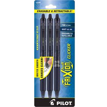 Pilot Frixion Clicker Erasable Gel Ink Retractable Pen Assorted