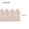 Unique Bargains Cotton Vintage Hollow Lace Decorative Ribbon Trim 4.8 Yards x 3 Inch - 2 of 3