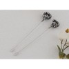 Anna-Kaci Women's Vintage Style Hat Pins with Faux Pearls, Turquoise Inlay, and Mixed Designs - 3 of 4