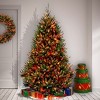 7.5' Prelit Natural Fraser Fir Artificial Christmas Tree Multicolor Lights - National Tree Company - 2 of 4