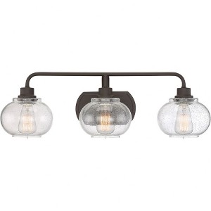 Quoizel Lighting Trilogy 3 - Light Vanity in  Old Bronze - 1 of 4
