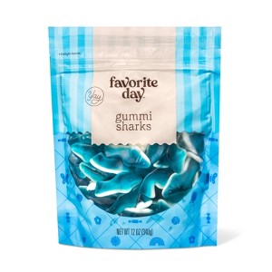 Gummi Sharks Candy - 12oz - Favorite Day™ - 1 of 3