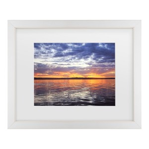 Trademark Fine Art - Beata Czyzowska Young A Touch Of Orange Matted Framed Art - 1 of 4
