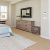 24" Juniper Nightstand Dark Cherry - Acme Furniture: Bevelled Edge, Wood Composite, No Assembly Required - 2 of 4