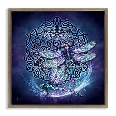 Stupell Industries Dragonfly & Celtic Knot, 18" x 18"