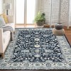COZONY Washable Runner Rug for Hallway Kitchen, Non-Slip Soft Floral Carpet with Rubber Backing for Laundry Room, Bedroom, Bathroom Area Rug - 3 of 4