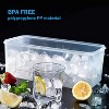 LunaLulinlk Blue 4 Piece Ice Cube Tray Mold Square Diamond Ice Cube Tray - 4 of 4