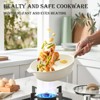 Itopfox 14-Piece Nonstick Cookware Set, Granite Induction Pots and Pans with Frying Pans, Saucepans, Saute Pan, Casserole, PFAS PTFE PFOA PFOS Free - 4 of 4