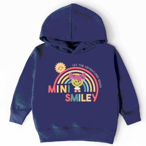The Juniper Shop Mini Smiley Let The Adventures Begin Aria Toddler Hoodie - 1 of 4