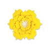 Happily Ever Elementary Creatively Inspired Orange, Yellow, Pink Flowers Dimensional Accent, 3 Per Set, 3 Sets - 4 of 4