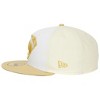 Adult Superman Logo White Gold New Era 59Fifty Fitted Hat - 3 of 4