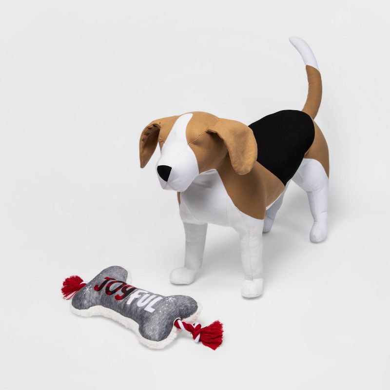 Joyful Bone with Rope Dog Toy - Wondershop&#8482;, 4 of 9