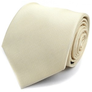 Boy's Solid Color Microfiber Poly Woven 2.5 Inch Wide And 49 Inch Long Necktie - 1 of 4