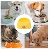 Unique Bargains Non-Skid Puppy Bowl Yellow 1 Pc - 4 of 4