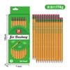 Big Capacity Pencil Pen Case With 30 Count Presharpen Pencils for Office College School Large Storage High Capacity Bag Pouch - 3 of 4