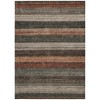 HomeRoots 8' X 10' Rust And Taupe Striped Washable Indoor Outdoor Area Rug - 4 of 4