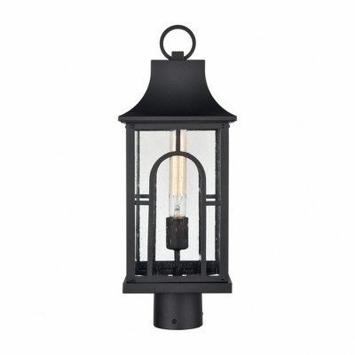 Elk Home Triumph 1 - Light Post Light in  Textured Black