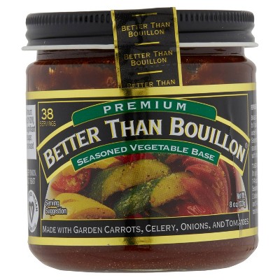 Better Than Bouillon Premium Roasted Garlic Base, Made with Seasoned Roasted  Garlic, 38 Servings Per Jar, 8 Ounce Jar (Pack of 1)