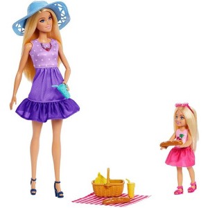 Barbie Family & Friends Dolls & Accessories Playset, Picnic-Themed Playset - 1 of 4