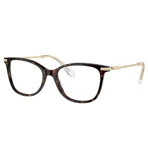 Swarovski SK 2010 1002 Womens Square Eyeglasses Dark Havana 52mm - 1 of 3