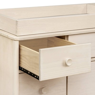Washed Natural Double Dresser with Smooth-Glide Drawers