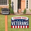 Big Dot of Happiness Thank You Veterans - Support Our Troops Yard Sign Lawn Decorations - Party Yardy Sign - 2 of 4