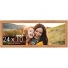 PosterPalooza | Panoramic Shabby Chic Orange Picture Frame - UV Acrylic, Foam Board Backing, Hanging Hardware - 2 of 4