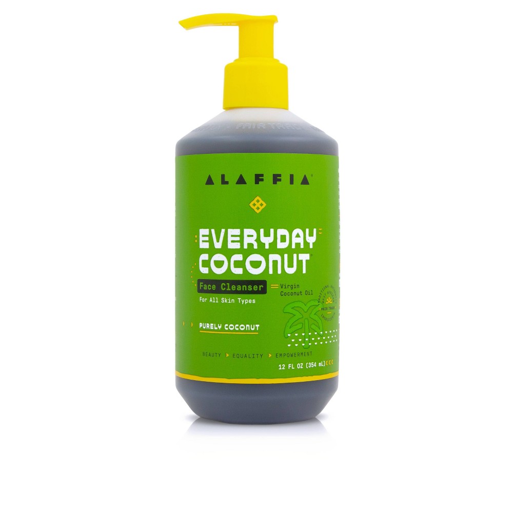 Photos - Facial / Body Cleansing Product Alaffia EveryDay Coconut Face Cleanser - 12 fl oz 