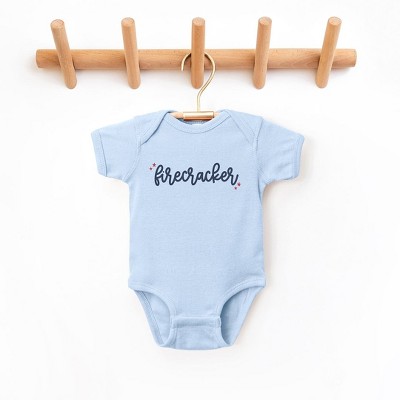 The Juniper Shop Firecracker Stars Baby Bodysuit