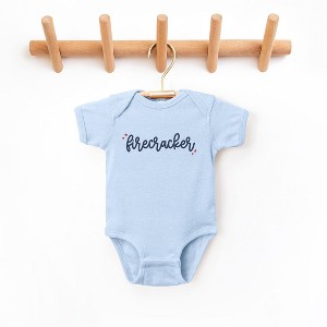 The Juniper Shop Firecracker Stars Baby Bodysuit - 1 of 2