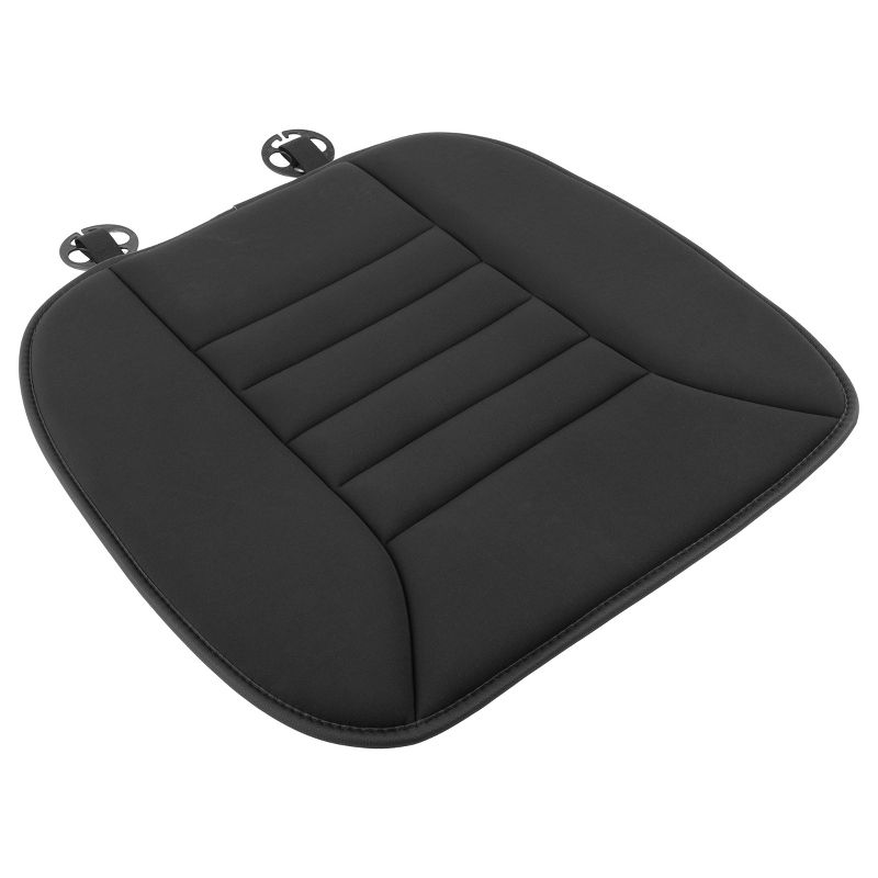 Stalwart Memory Foam Car Seat Cushion Pad, Black, 1 of 7