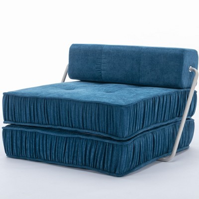 NicBex Convertible Sofa Bed Sleeper Sofa Chair Futon Sofa Bed 1 Seat Comfortable Removable Backrest for Apartments, Dormitories