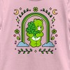 Girl's Care Bears St. Patrick's Day Good Luck Bear Green Rainbow Arch T-Shirt - 2 of 4
