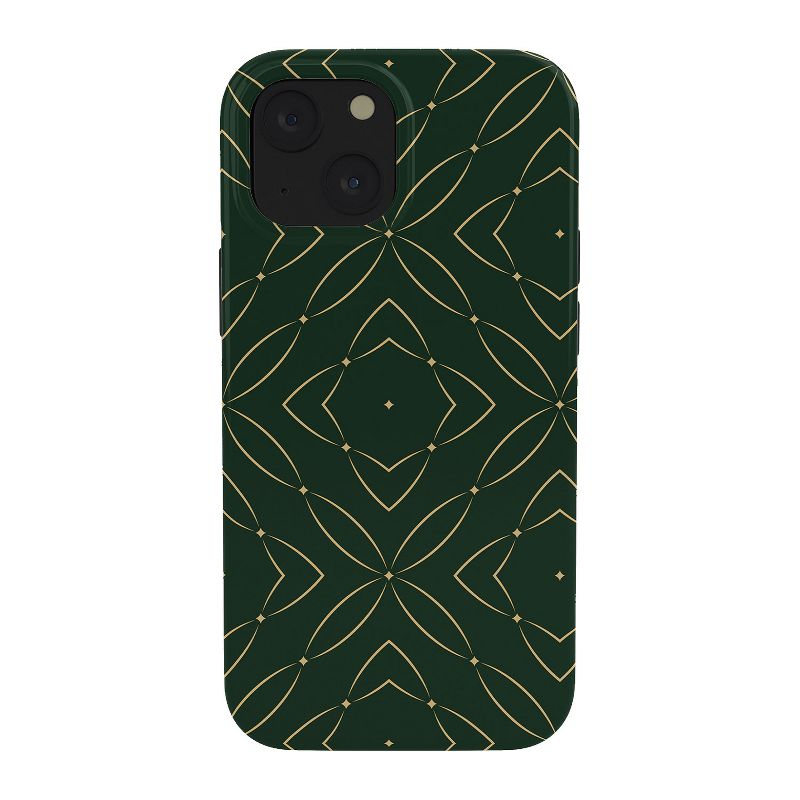 Marta Barragan Camarasa Vintage emerald pattern Tough iPhone Case - Society6, 1 of 2
