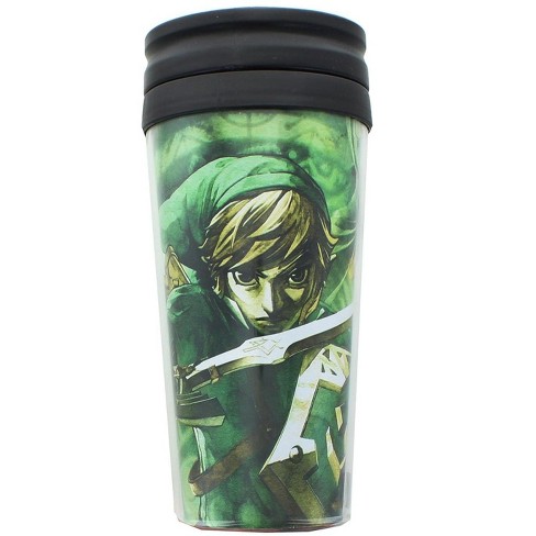 Just Funky The Legend Of Zelda Link And Zelda Travel Mug Target