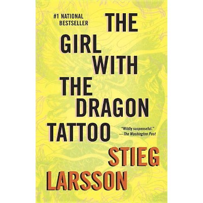 The Girl with the Dragon Tattoo - (Millennium) by  Stieg Larsson (Paperback)