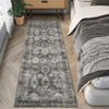 Vintage Oriental Printed Distressed Rug Washable Thin Low Pile Area Rugs for Living Room Indoor Retro Non Slip Soft Carpet for Bedroom - 2 of 4