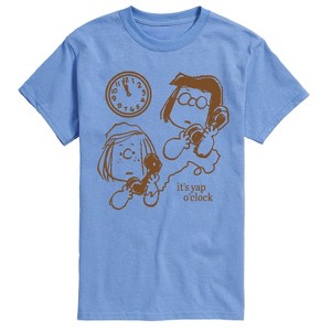 Men's - Peanuts - Yap O Clock Short Sleeve Graphic T-Shirt - 1 of 4