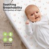 KeaBabies Organic Bassinet Sheet for Baby Girls, Boys, 2-Pack Soothe Bassinet Fitted Sheets, Bedside Bassinet Mattress Sheet - 4 of 4