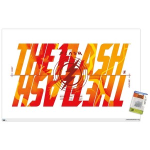 Trends International DC Comics Movie The Flash - Reverse Unframed Wall Poster Prints - 1 of 4