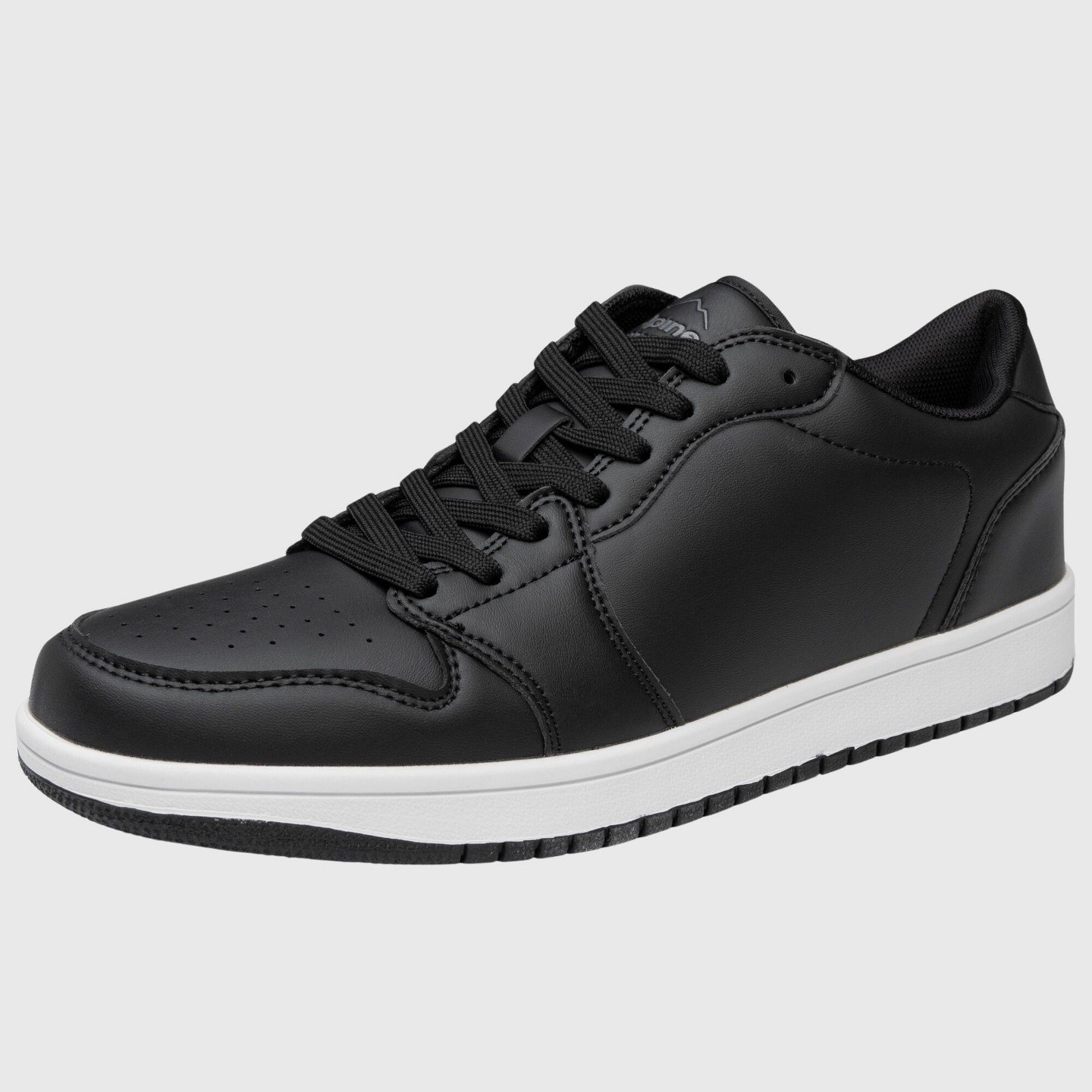 Мужские кроссовки Alpine Swiss Nate Fashion Sneakers Athletic Low Top Comfortable Tennis Shoes Black 11 M US, цвет: Чёрный — фото 1