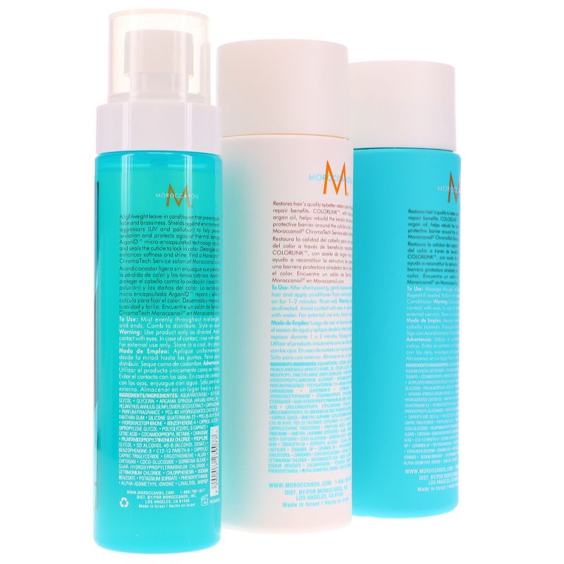 Moroccanoil Color Complete Color Continue Shampoo 8.5 oz & Conditioner 8.5 oz & Protect and Prevent Spray 5.4 oz Combo Pack, 3 of 7