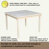 International Concepts Unfinished Square Juvenile Table - 4 of 4