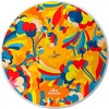 EVANS Yellow Submarine Primrose Prairie Bass Drumhead - 2 of 3