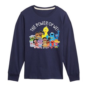 Boys' - Sesame Street - The Power Of We Long Sleeve Graphic T-Shirt - 1 of 3