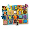Melissa & Doug Jumbo Numbers Wooden Chunky Puzzle (20pc) - image 2 of 4