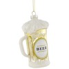 Northlight 4.5" Frosty Beer Mug Glass Christmas Ornament - 3 of 4