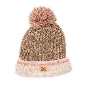 MUK LUKS Women's Marled Chunky Stitch Hat - 1 of 2