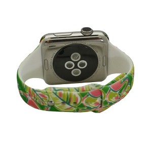 OLIVIA PRATT PRINTED SKINNY SILICONE APPLE WATCH BAND - 1 of 3